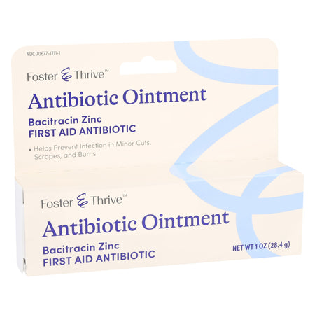 McKesson 70677121101 Foster & Thrive Bacitracin Zinc Antibiotic Ointment