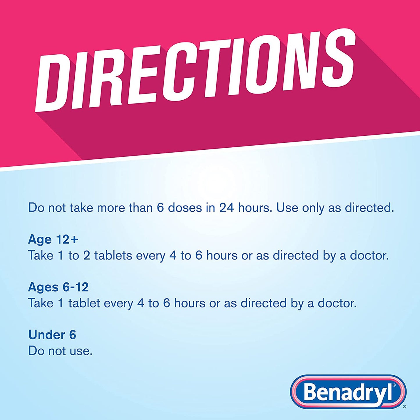 Benadryl® Allergy Ultratabs
