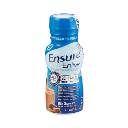 Abbott Nutrition 64283 Ensure Enlive Chocolate Advanced Nutrition Shake, 8-ounce bottle