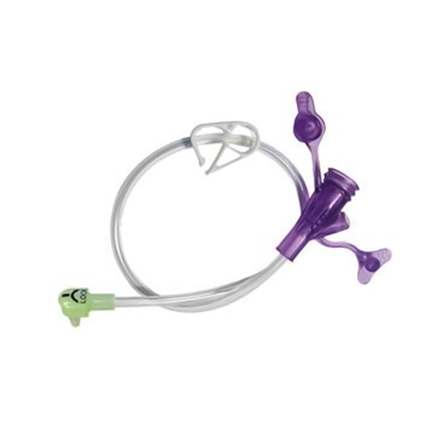 Right Angle Dual ENFit® Y-Port Feed Set micro G-JET® 12 Inch, Sterile
