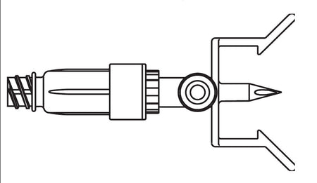 Mini Spike® Dispensing Pin with Ultrasite® Valve and Security Clip