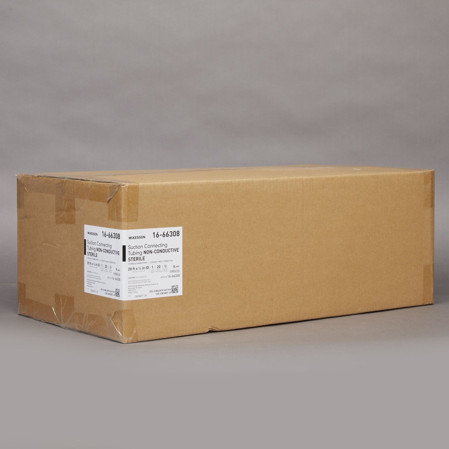 McKesson Suction Tubing, 1/4 Inch Inner Diameter, 20 Foot Length