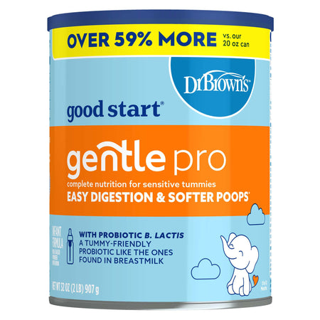 Perrigo Direct Inc LPB50002 Infant Formula Dr. Brown's good start gentle pro Unflavored 32 oz. Can Powder