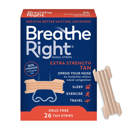 Foundation Consumer Healthcare LLC 81007180002 Breathe Right Nasal Strips, Extra Strength