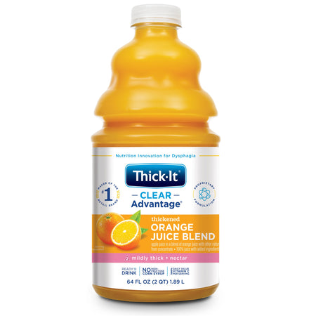 Kent Precision Foods B477-A5044 Thick-It Clear Advantage Nectar Consistency Orange Thickened Beverage