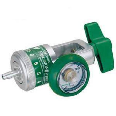 Precision Medical 168708D Easy Dial Oxygen Regulator, 0-8 LPM