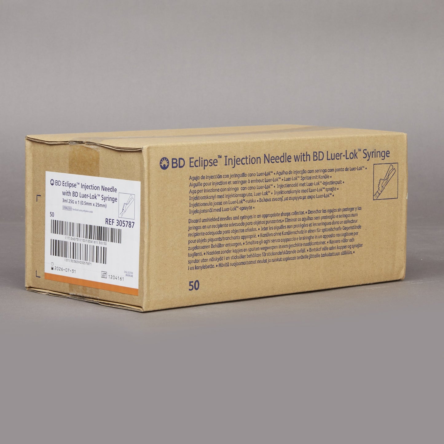 BD 305787 Eclipse™ Syringe with Hypodermic Needle