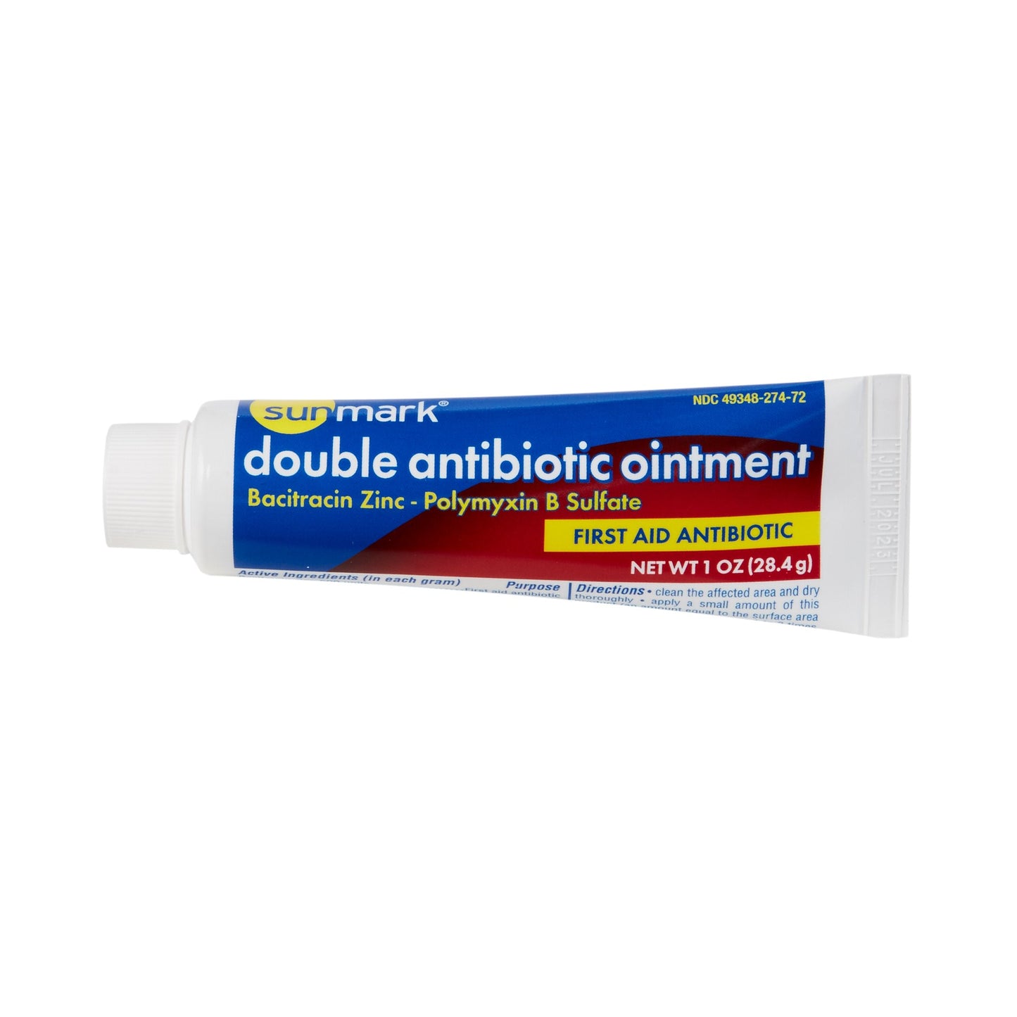 sunmark® Bacitracin / Polymyxin B First Aid Antibiotic, 1 oz. Tube