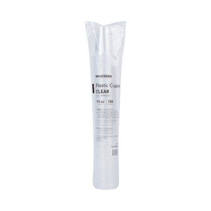McKesson Polypropylene Drinking Cups, 9 oz., Clear