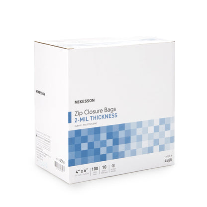 McKesson 4 X 6 Inch Zip Closure Bag