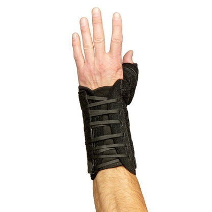 Titan™ Thumb Brace with Support for Left Wrist, Regular Size, Short