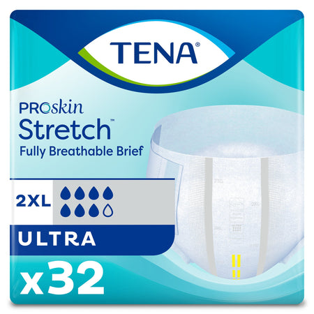 Essity 61390 Tena ProSkin Stretch Ultra Incontinence Brief, 2X-Large