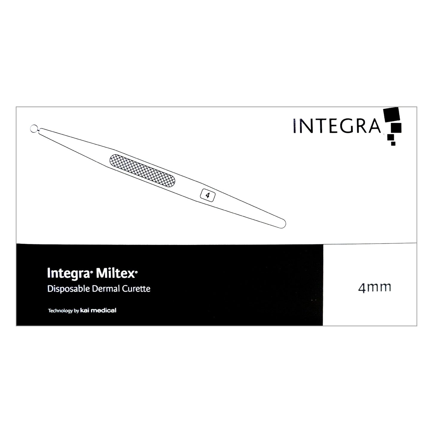 Miltex® Disposable Dermal Curette, 4 mm