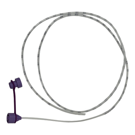 Vesco Medical VED-89012EO Pediatric Nasogastric Feeding Tube with ENFit Connector 12 Fr. 35 Inch Tube