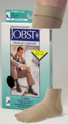 BSN Medical 6055702 Jobst Compression Socks, Large, White