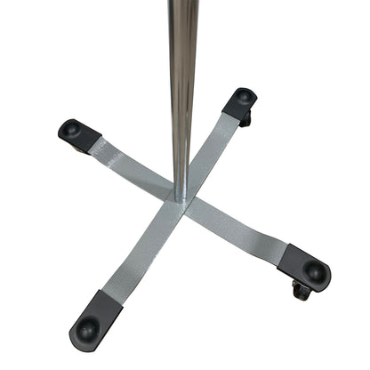IV Stand Floor Stand 2 Hooks 4 Legs with Casters