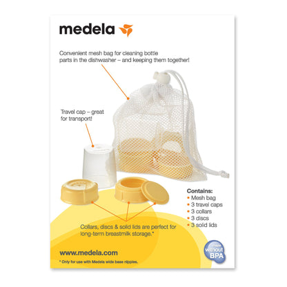 Medela Breast Milk Bottle Spare Parts for Medela Breast Milk Bottles