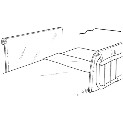 SkiL-Care™ Vinyl Bed Rail Pads, Half-Size