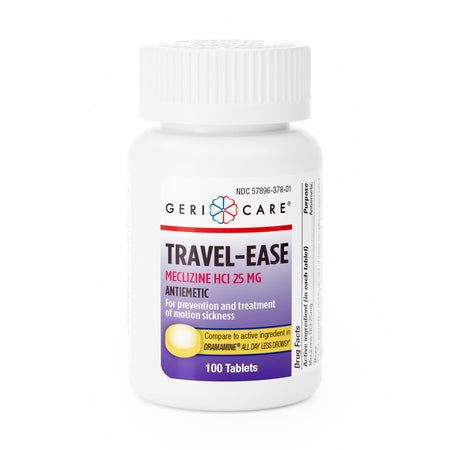 Geri-Care 778-01-GCP Travel-Ease Meclizine Tablets