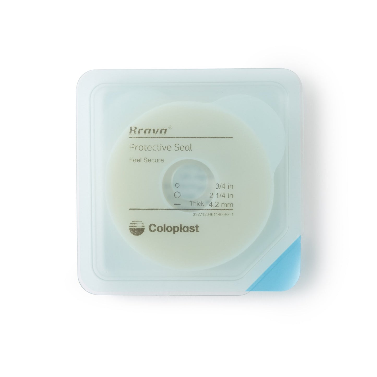 Ostomy Seal Brava® Thick 3/4 Inch (18mm) Stoma 2-1/4 Inch (57 mm) 4.2mm Thick