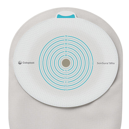 SenSura® Mio High Output 1-Piece Transparent Ostomy Pouch, 10 – 70 mm Stomas