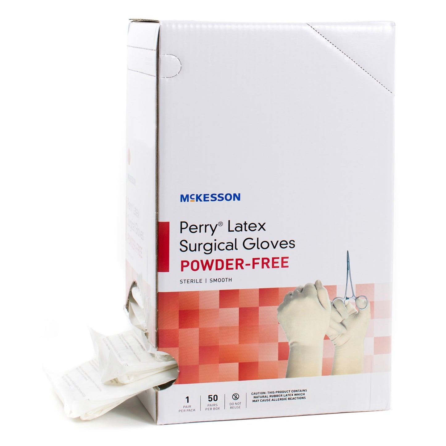 McKesson Perry® Performance Plus Surgical Glove, Size 6, Cream