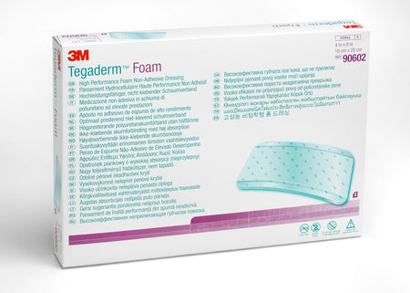 Solventum 90602 3M Tegaderm High Performance Nonadhesive w/o Border Foam Dressing