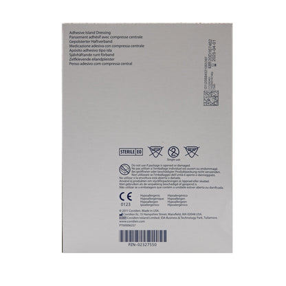 Telfa™ White Adhesive Dressing, 4 x 5 Inch