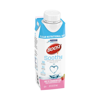 Boost® Soothe Strawberry Kiwi Clear Nutritional Drink, 8-ounce carton