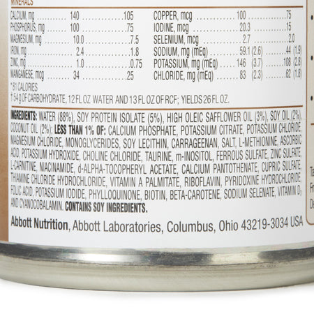 Abbott Nutrition 00108 RCF Soy with Iron Ready to Use Infant Formula, 13-ounce can