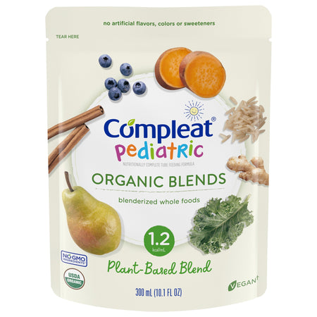 Nestle Healthcare Nutrition 43900046444 Pediatric Oral Supplement Compleat Pediatric Organic Blends Plant