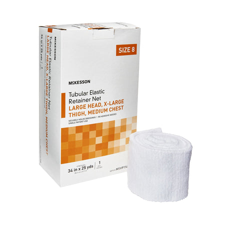 McKesson MSVP114708 Tubular Bandage, Size 8, 25 Yard