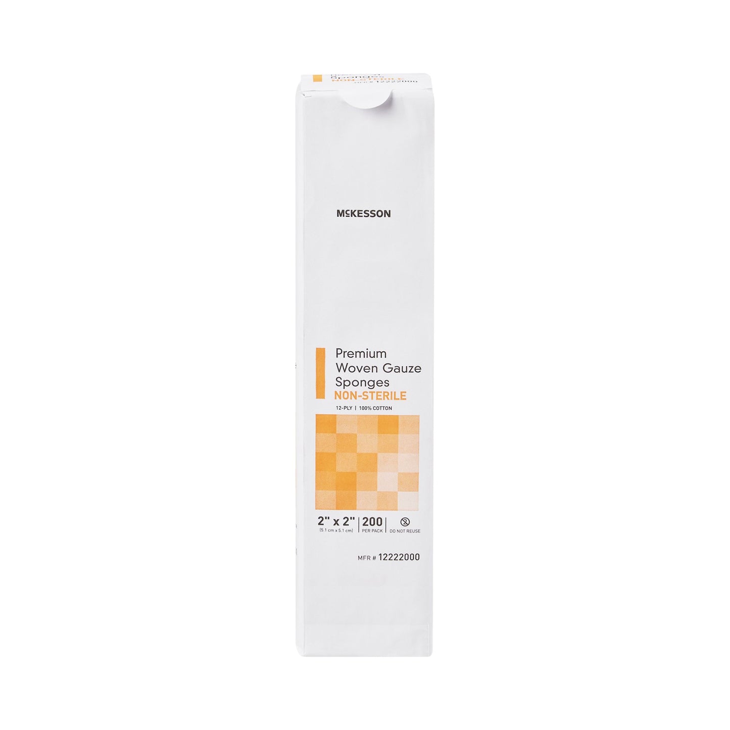 McKesson Gauze Sponge, 2 x 2 Inch, 12-Ply