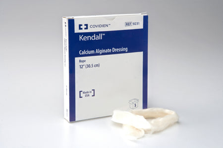 Cardinal 9231 Kendall Alginate Dressing, 12-Inch Rope