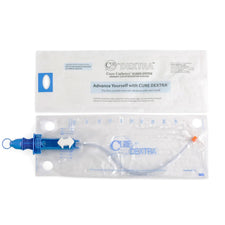 Intermittent Closed System Catheter Cure Dextra® Closed System Unisex / Straight Tip 12 Fr.