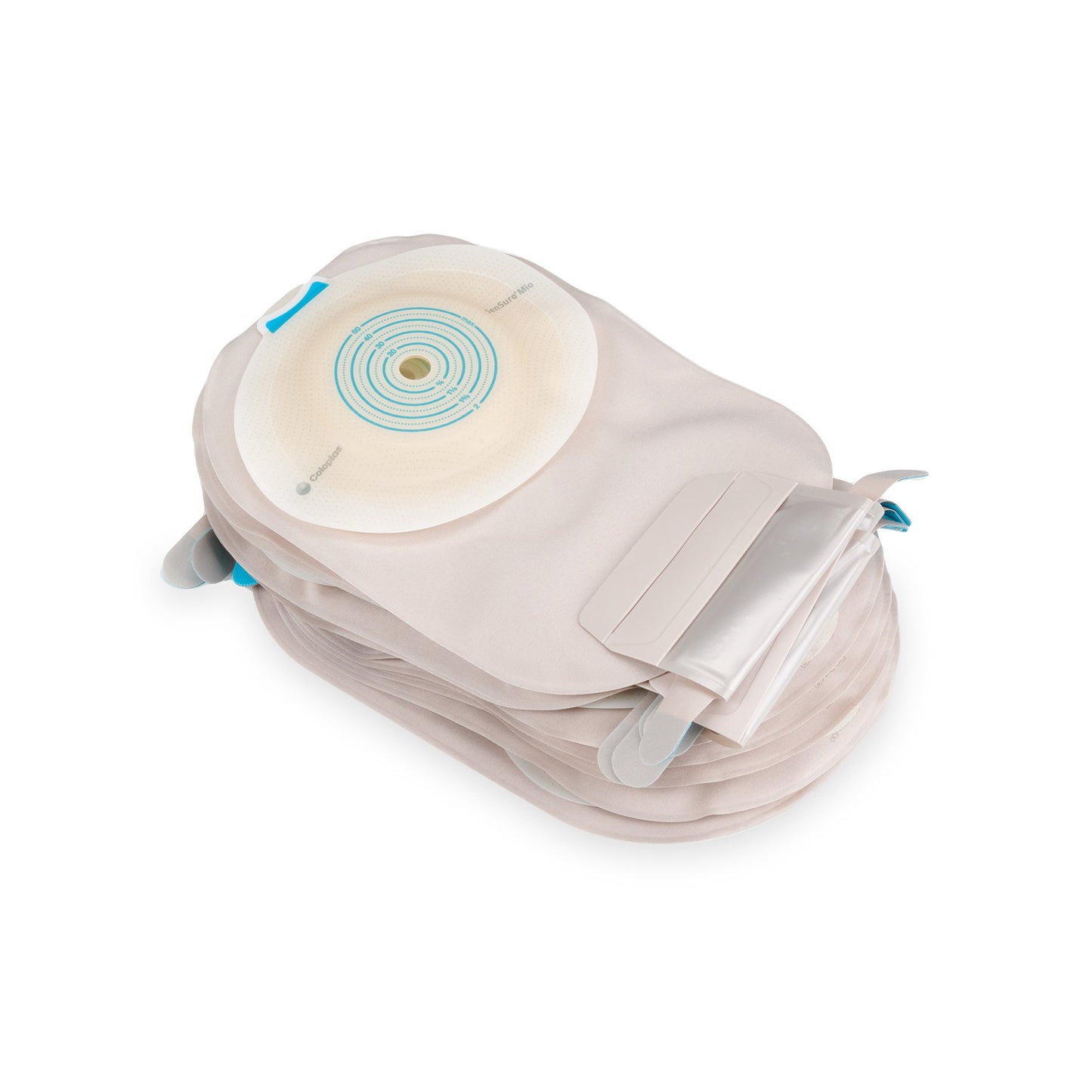 SenSura® Mio Convex Light 1-Piece Transparent Ostomy Pouch, 21 mm Stoma