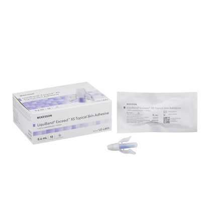 McKesson LiquiBand® Exceed™ XS Topical Skin Adhesive, 0.4 mL
