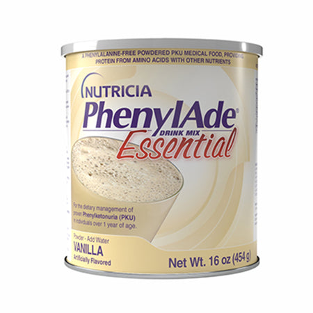 Nutricia North America 200766 Oral Supplement PhenylAde Vanilla Flavor Powder 16 oz. / 454 Gram Canister