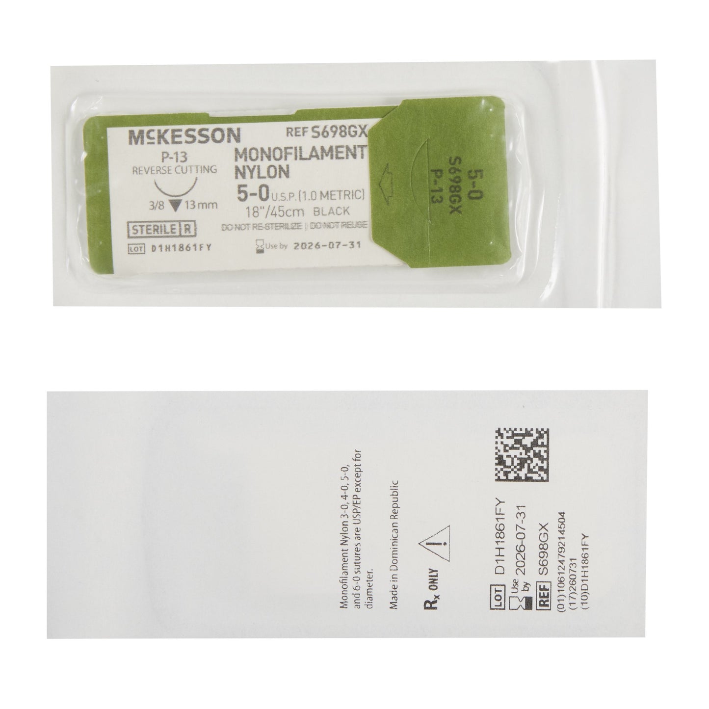 McKesson Suture with P-13 Needle