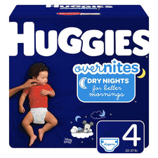 Huggies® OverNites Diaper, Size 4