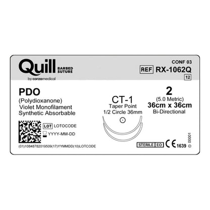 Quill™ Knotless Tissue-Closure Device Suture with Needle