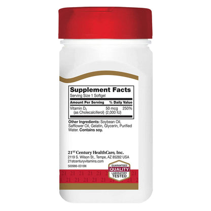 21st Century® Vitamin D-3 Supplement