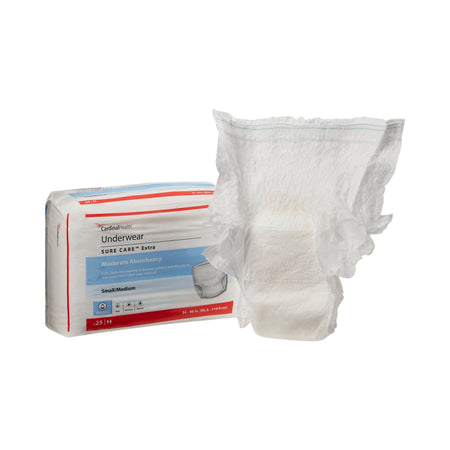 Cardinal 1840R Sure Care Extra Moderate Absorbency Incontinence Underwear