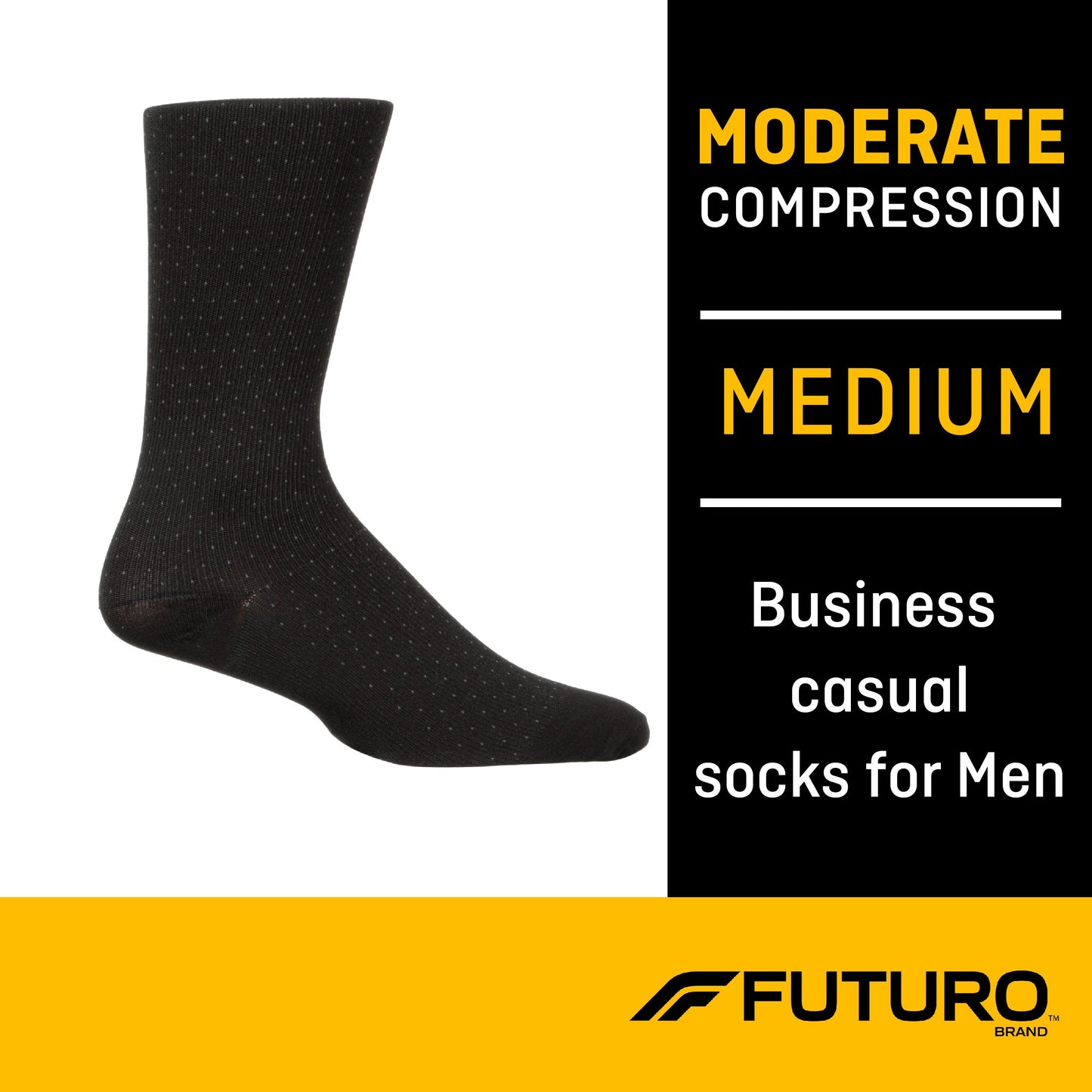 3M™ Futuro™ Business Casual Socks, Medium