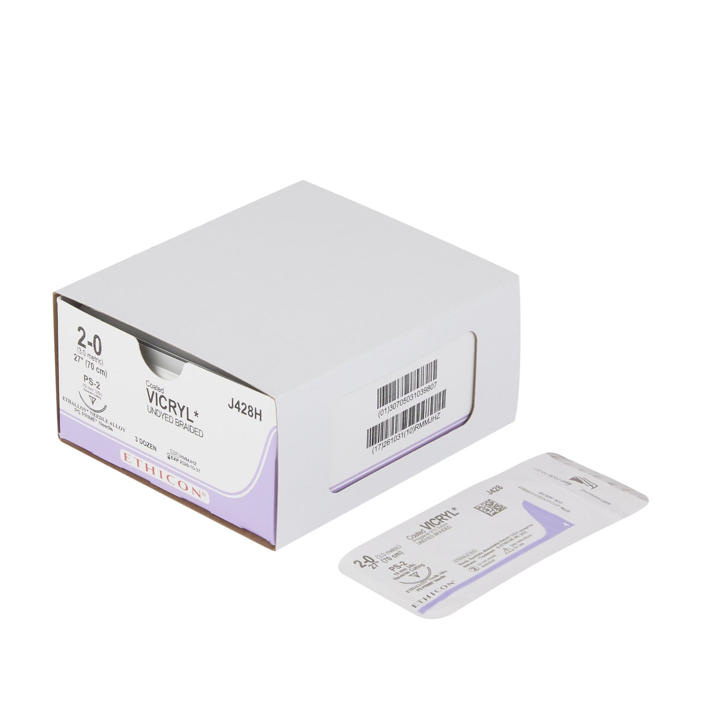 Coated Vicryl™ Suture with Needle