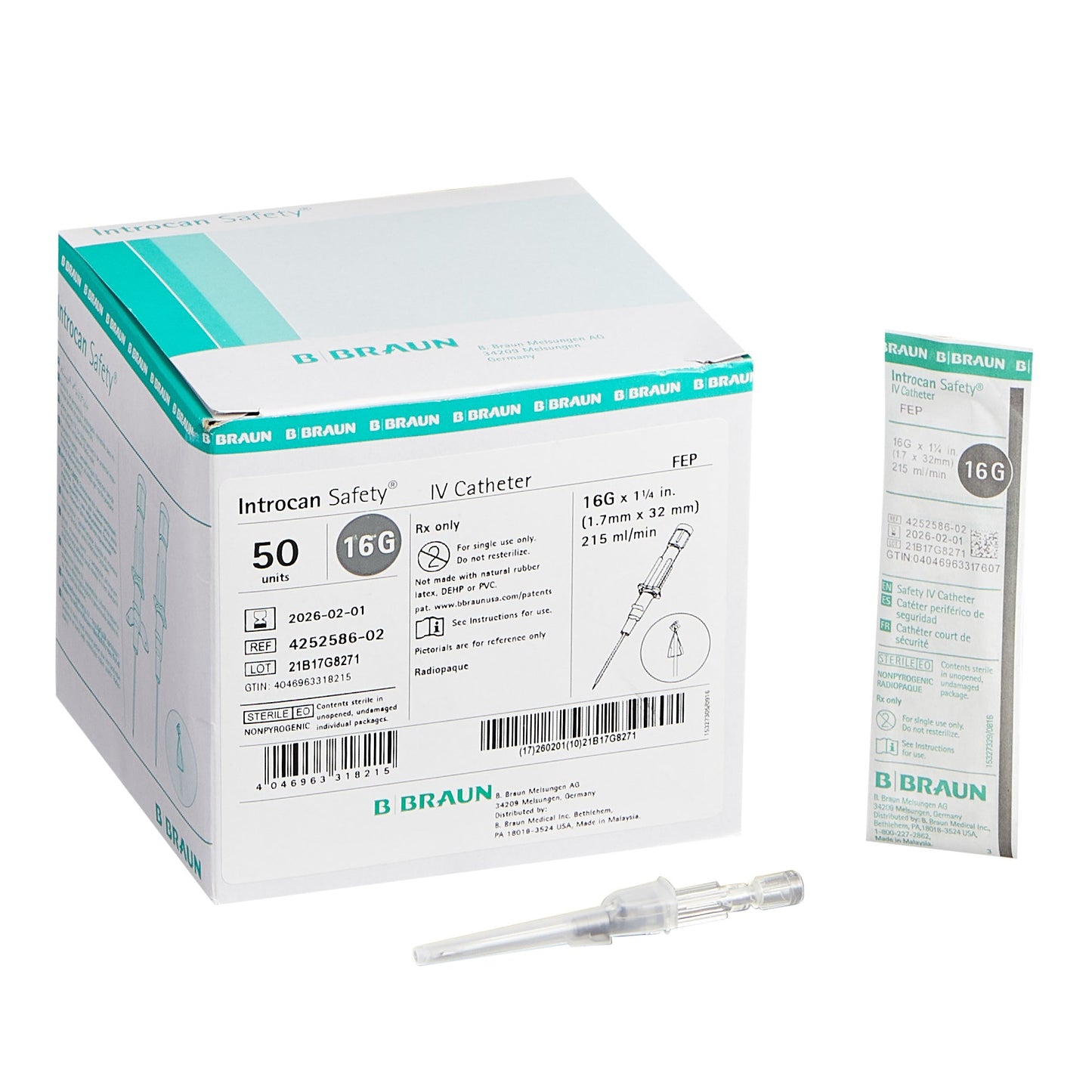 Introcan Safety® Peripheral IV Catheter