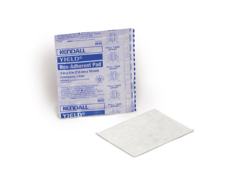 Cardinal 9642 Dermacea Nonadherent Dressing, 3 x 4 Inch