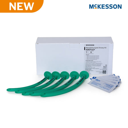 McKesson 159-SI-05 Nasopharyngeal Airway Set 28 Fr., 30 Fr., 32 Fr. 34 Fr.