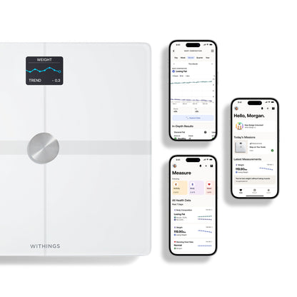 Withings Body Smart Wi-Fi Smart Scale, White