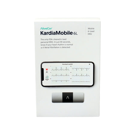 Fisher Anatomical AC019NUAA Electrocardiograph KardiaMobile Battery Operated Without Display Resting